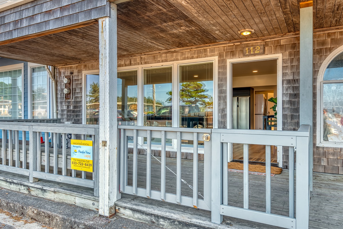 Street Side Patio