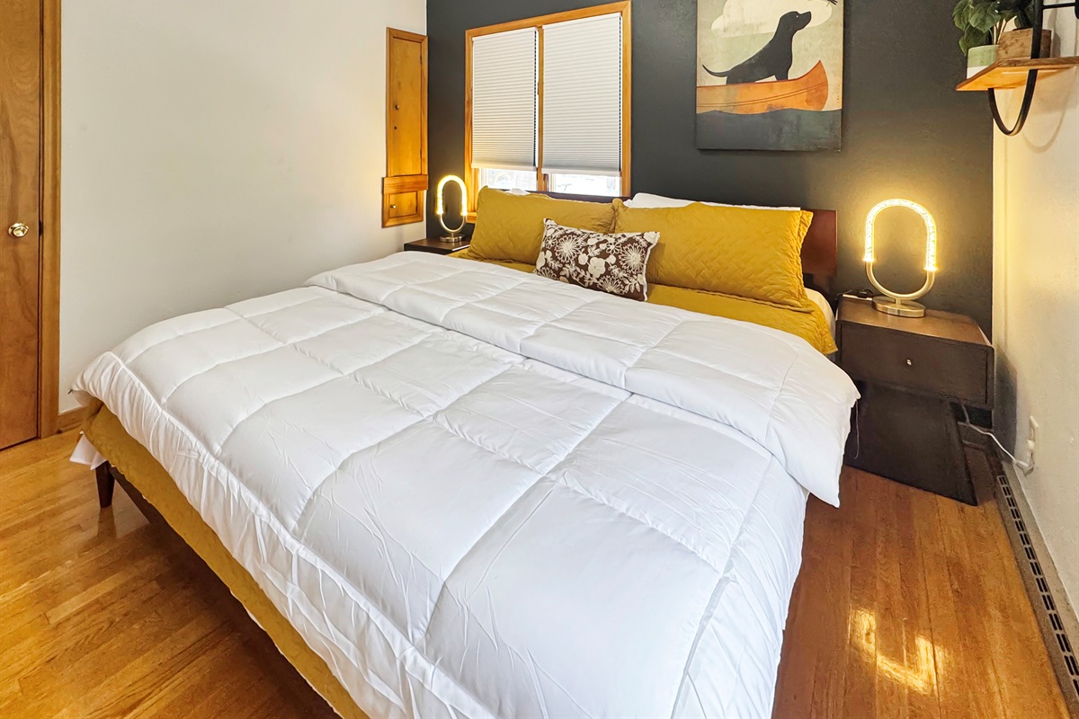 Clean, comfortable, and classic - your third king bedroom awaits.