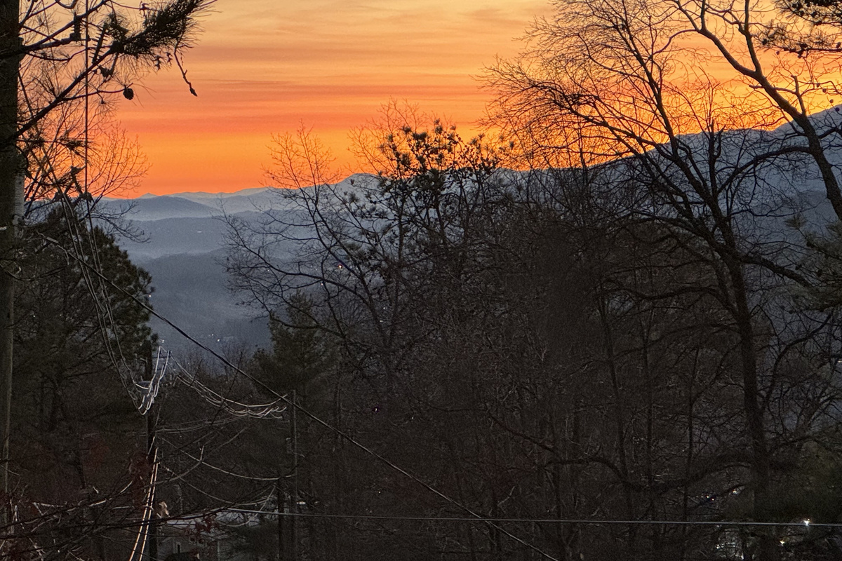 Christmas Sunrise View