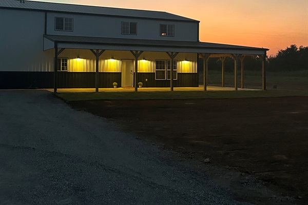 Enjoy evening sunsets and wildlife