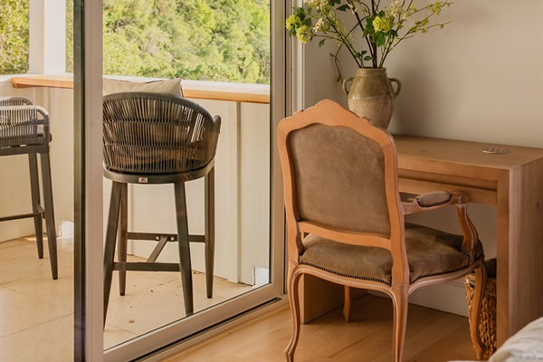 Small Writing Desk in the Primary Suite