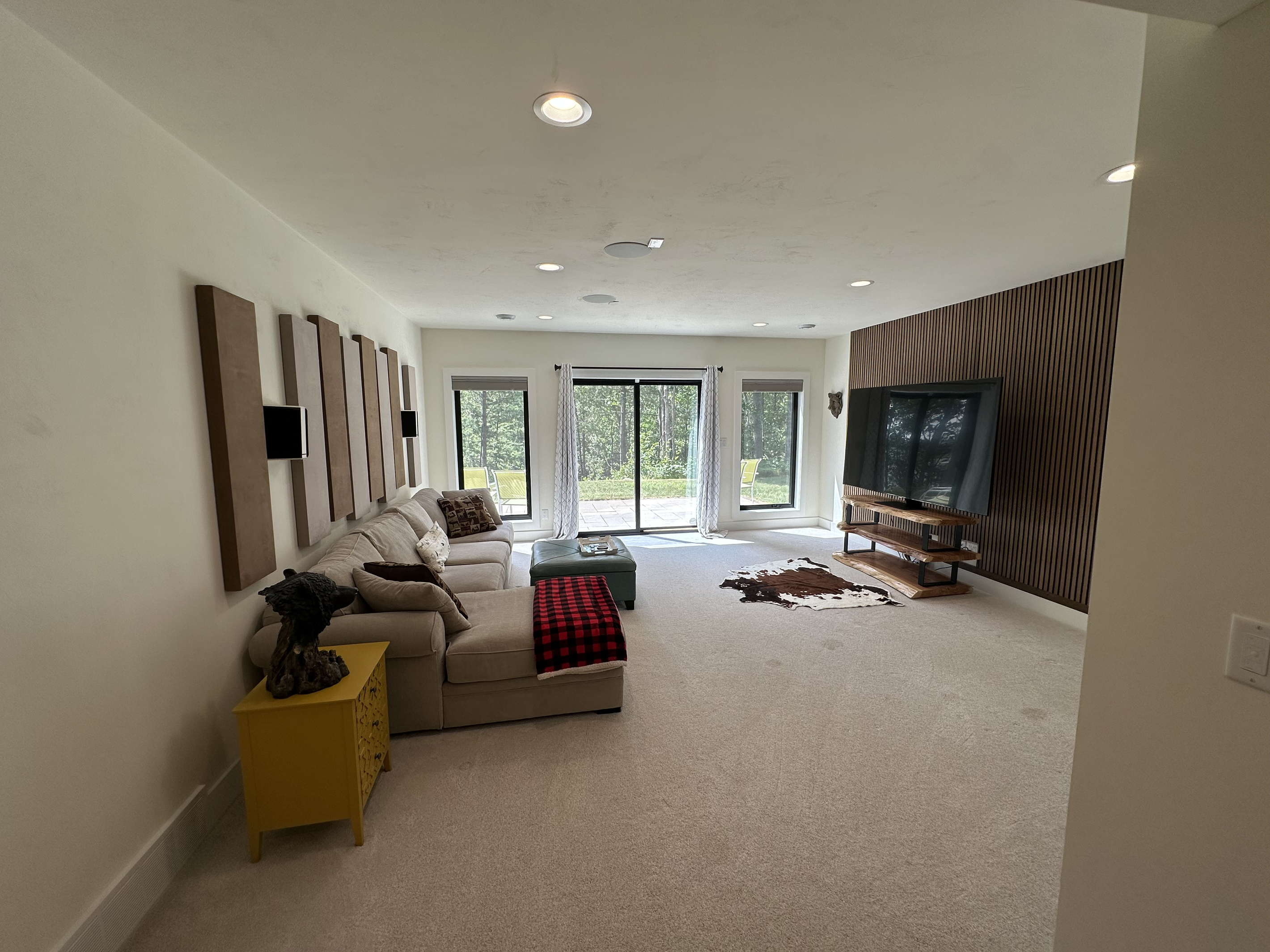 Walkout Lower Lever Family Room