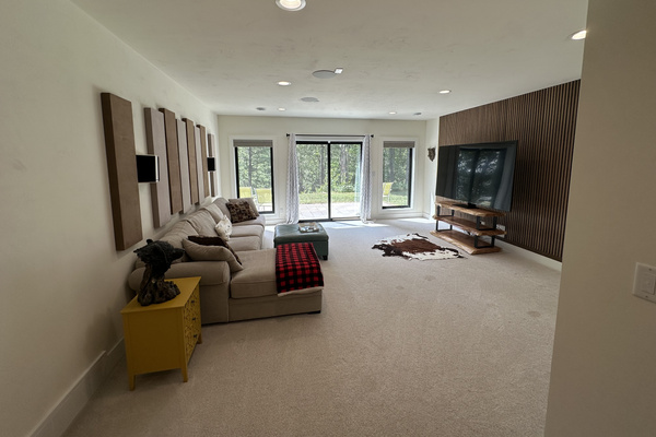 Walkout Lower Lever Family Room