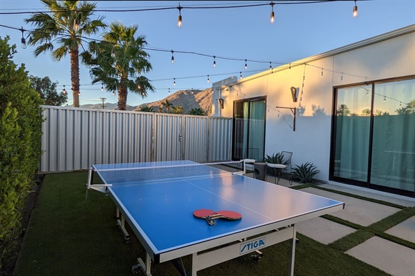 Outdoor ping pong table