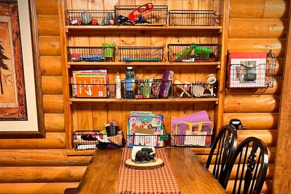 Craft area in The Gathering Place.