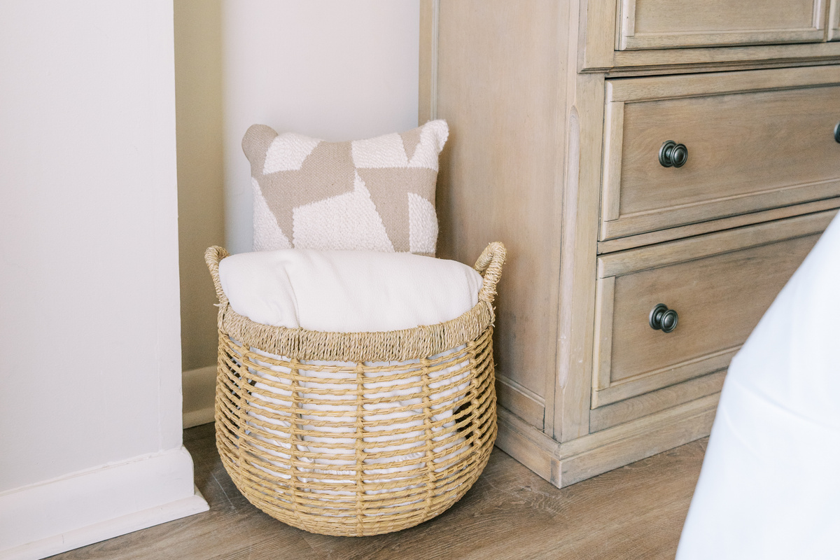 Extra blankets and pillows in each room