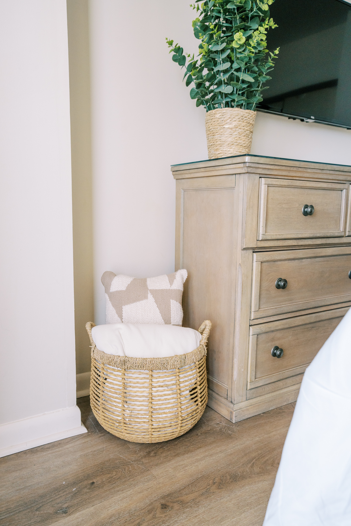 Extra blankets and pillows in each room