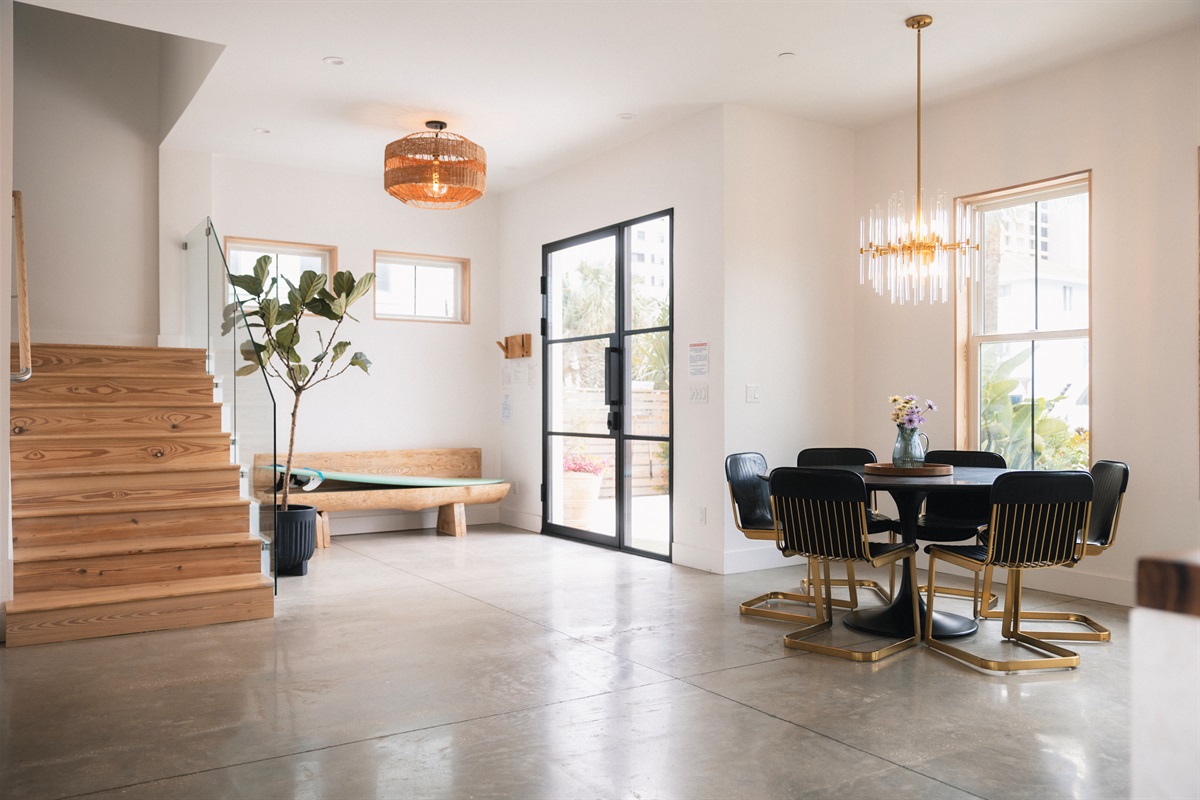 Bright, airy, and beautifully designed ✨ A warm welcome the second you walk in