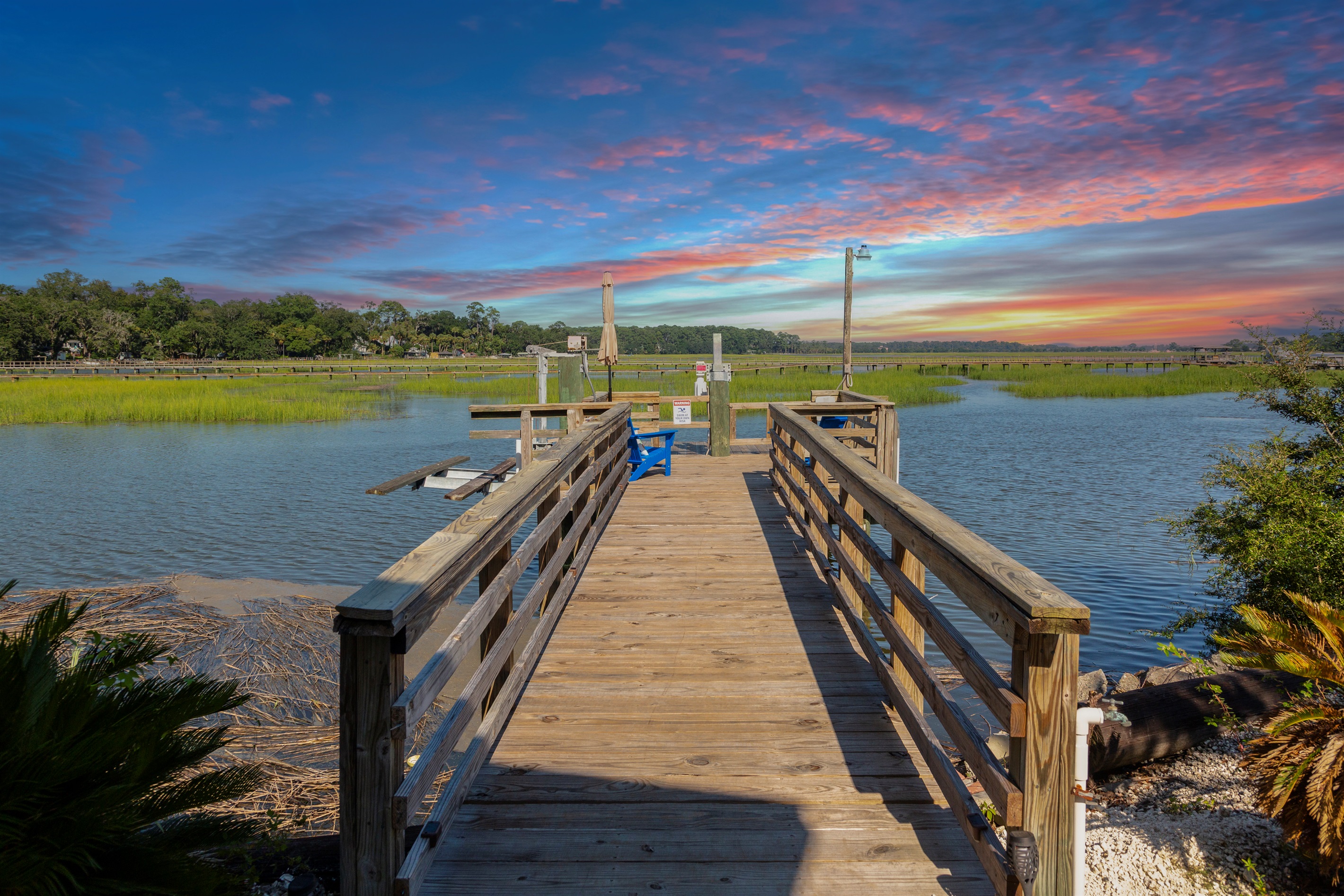 Your private dock invites fishing, crabbing, or simply soaking up the view.