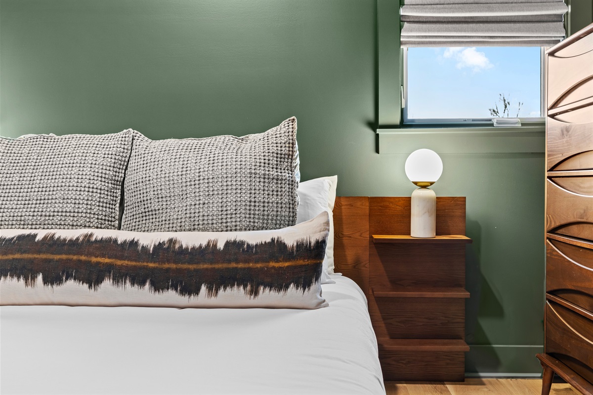 Comfort-forward sleeping with space to truly unpack.