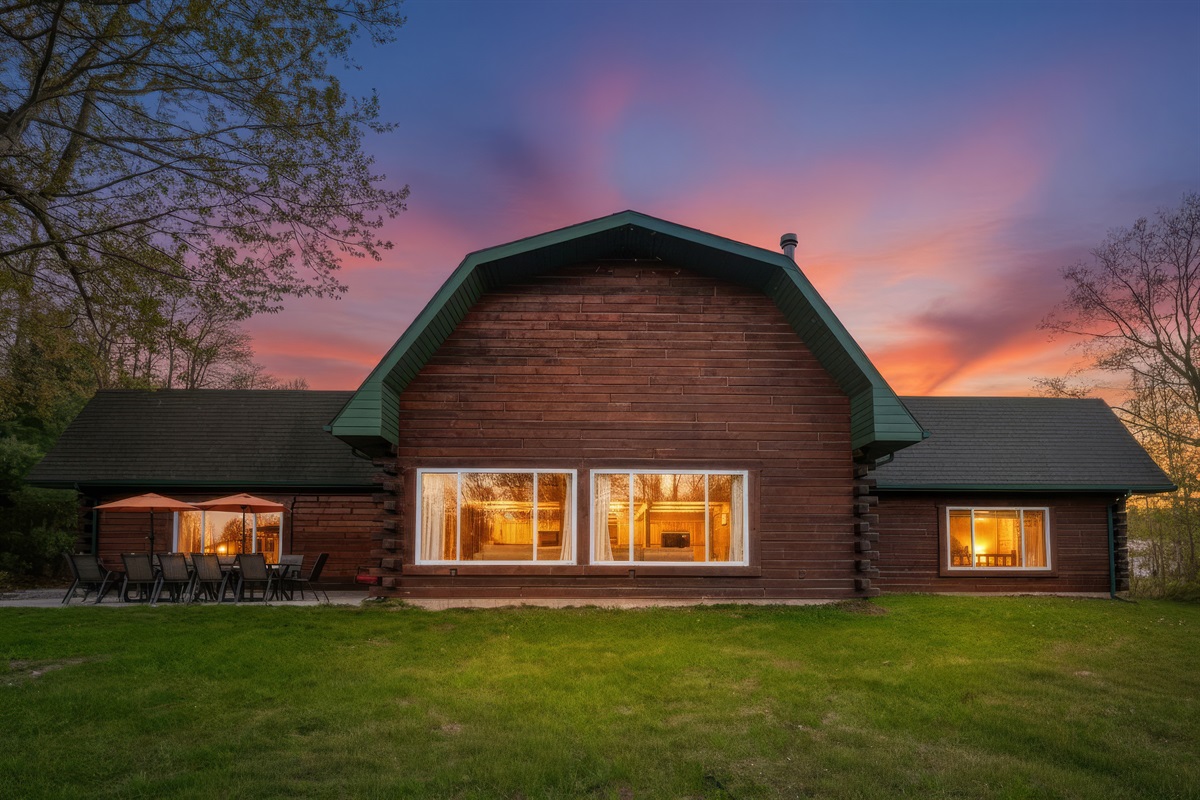 Side view of our home.