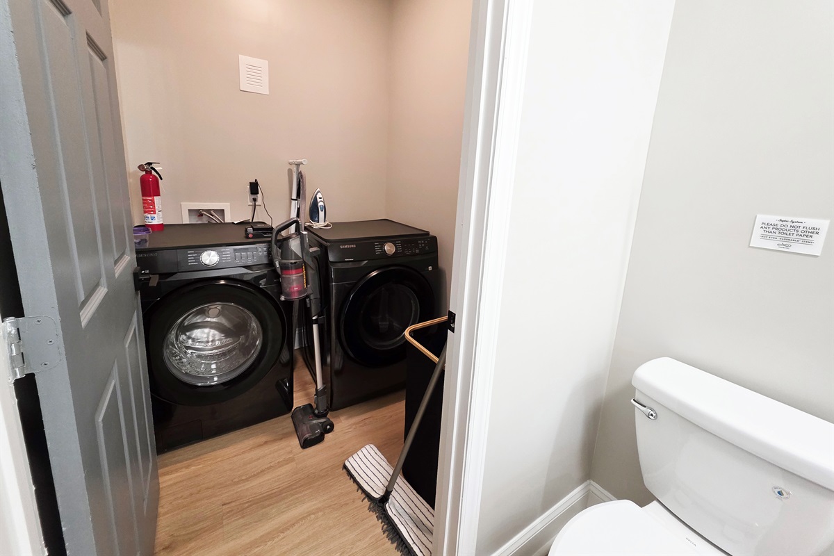 Laundry Room - Off Lower Half-Bath