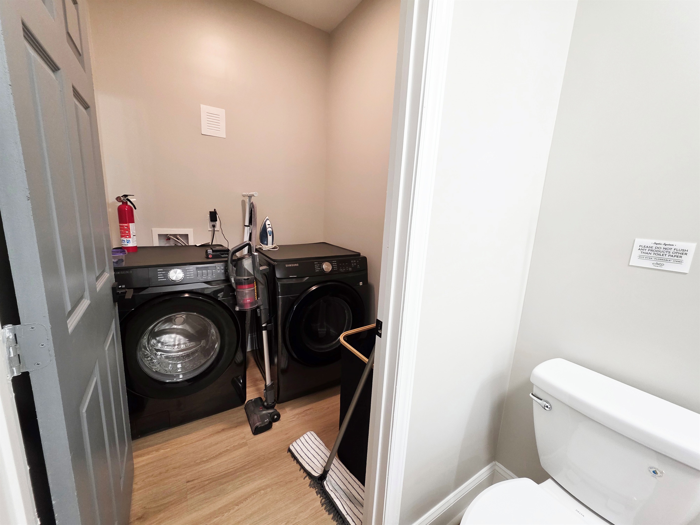Laundry Room - Off Lower Half-Bath