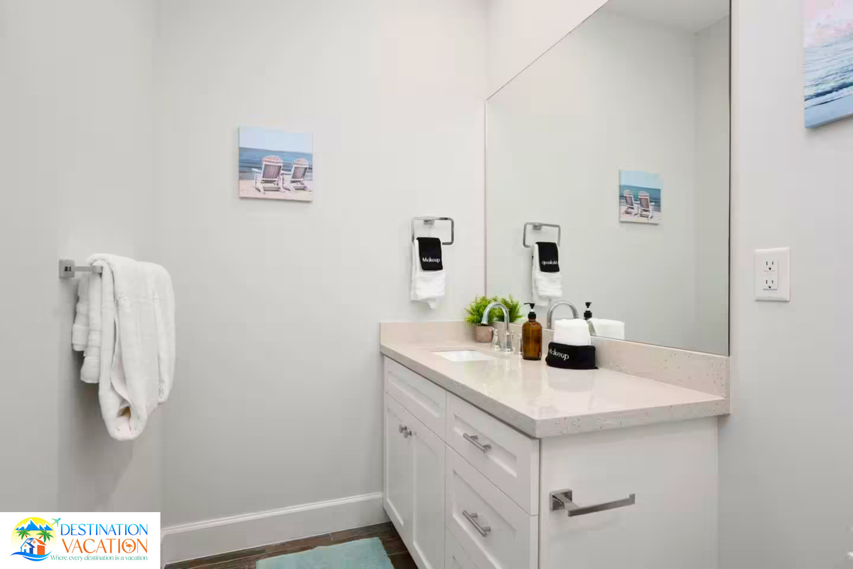 Thoughtful bathroom details make every morning feel refreshed.