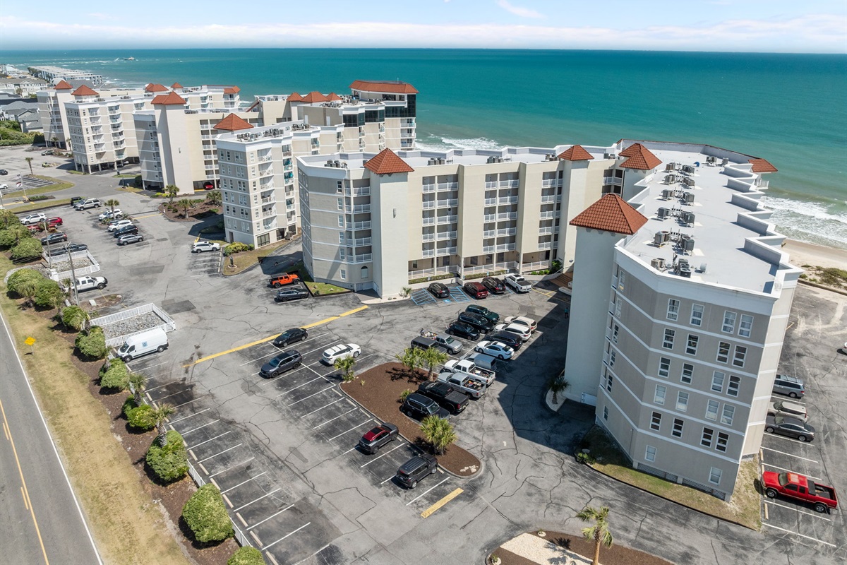 St. Regis offers ample parking and easy beach access
