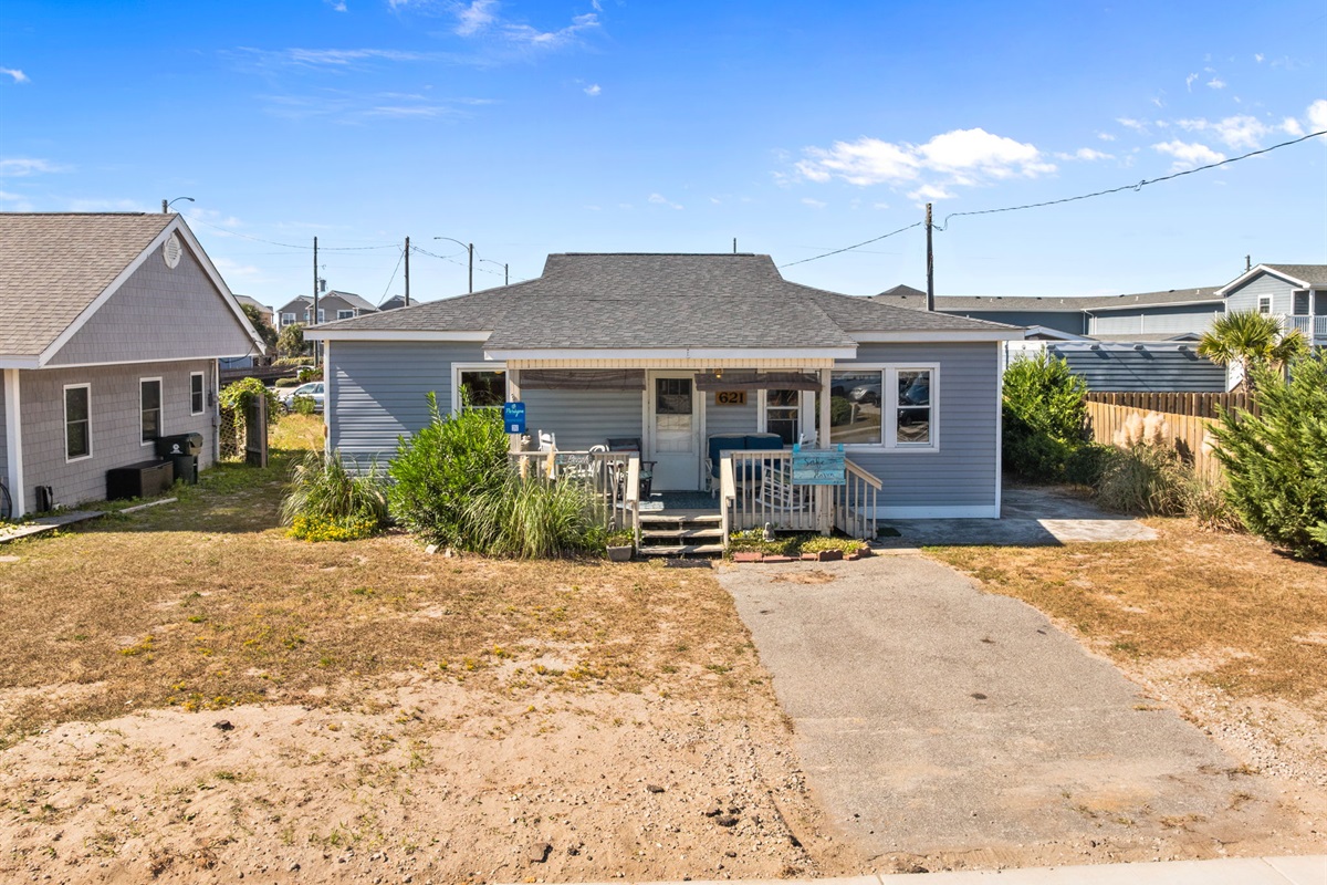 Entrance to the home