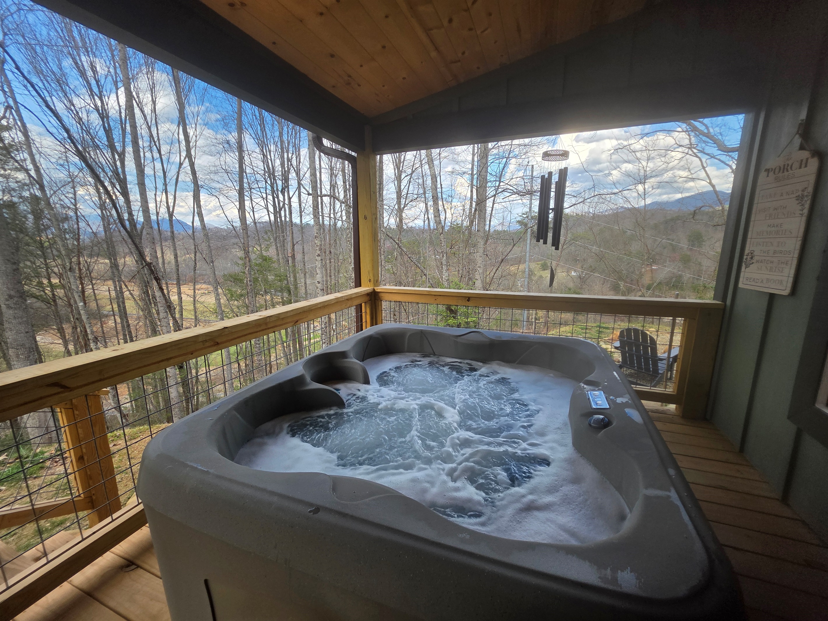 What a way to end the night after a day of exploring.