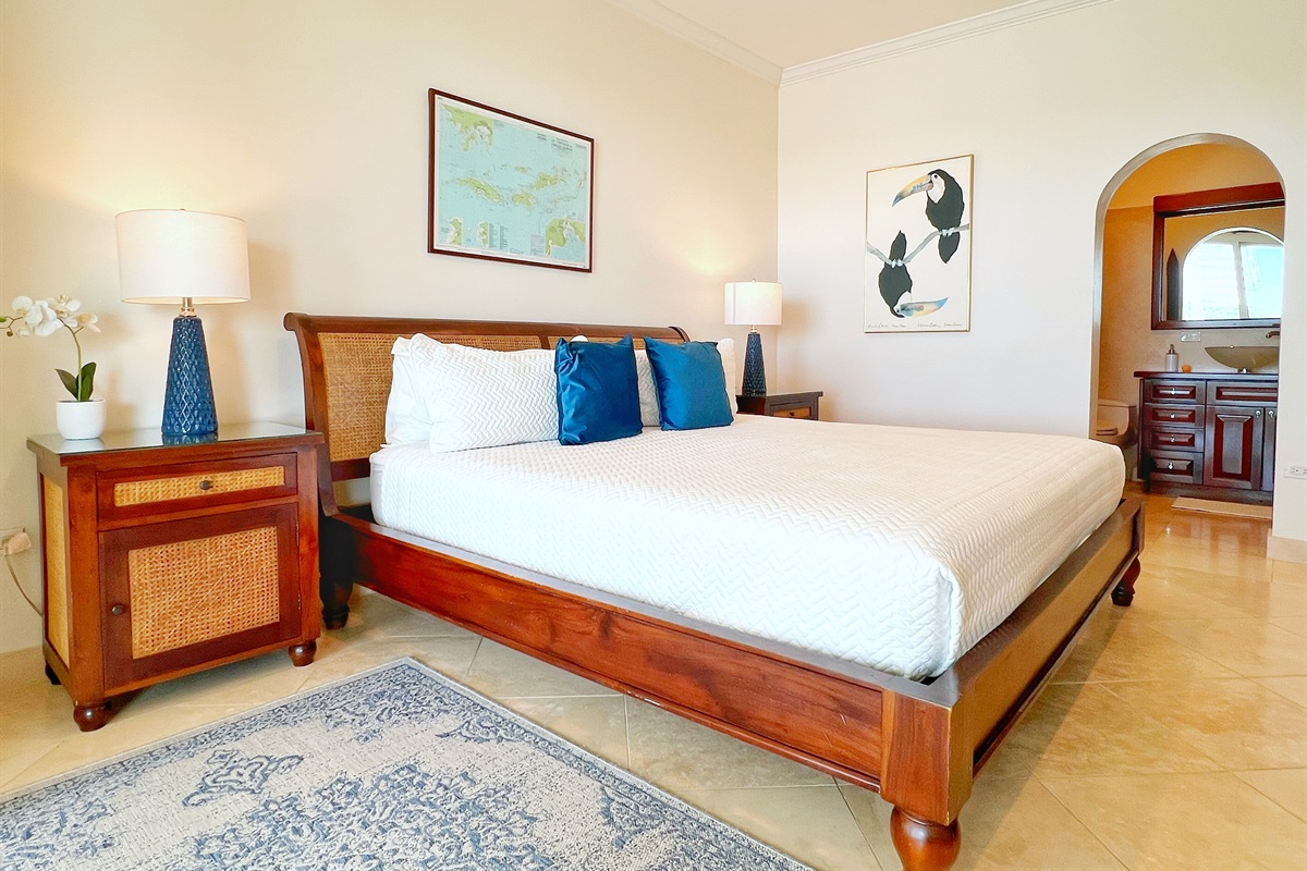 Tranquility meets luxury in these spacious, thoughtfully designed bedrooms.