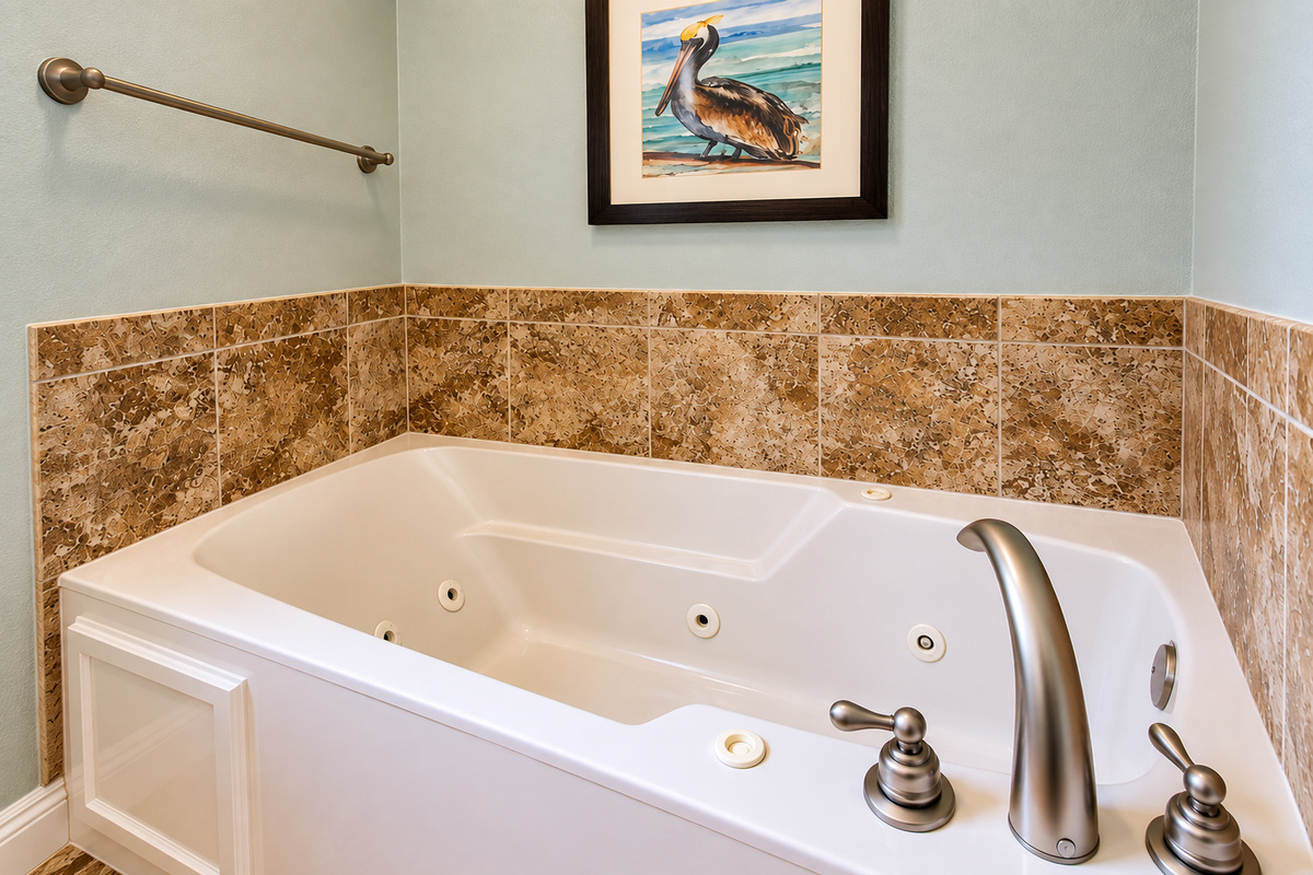 Bathroom #1 Tub and shower combo