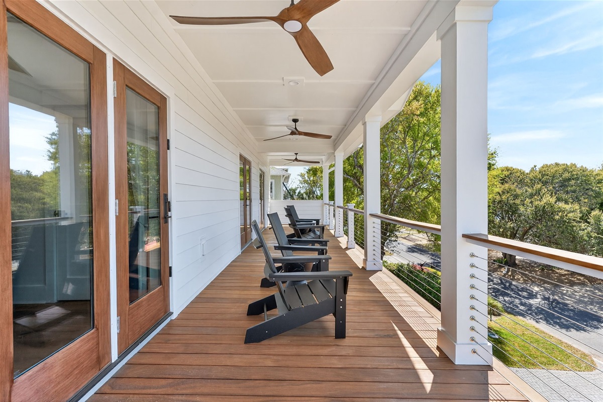 Front Porch | On Beach Time | 6 30th Ave, Isle of Palms, SC | IOP Escapes