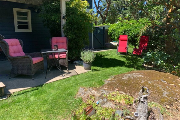Private Patio and Garden