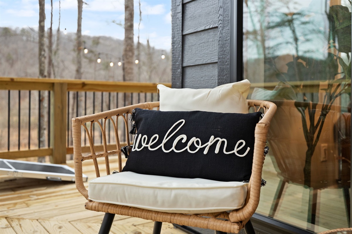 The best amenities we offer? Silence, sunshine, and a place to savor it all.