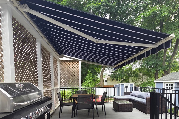 Spacious Deck for Enjoying the Outdoors and Grilling Great Food