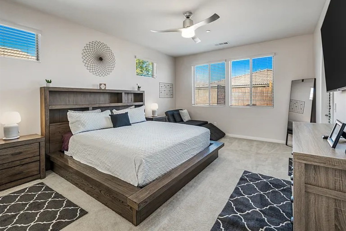 Master Bedroom King Bed