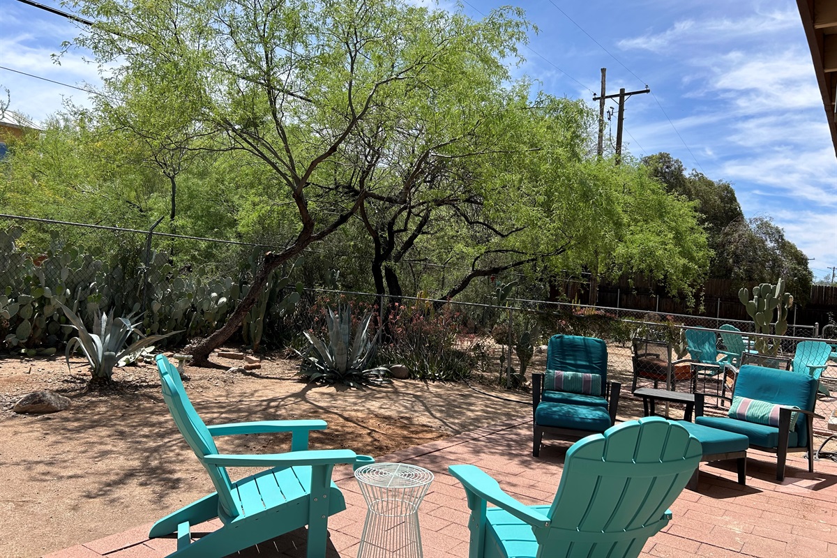 Rear Yard accessible from one of the bedrooms