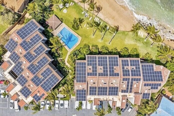 View of the grounds and close parking