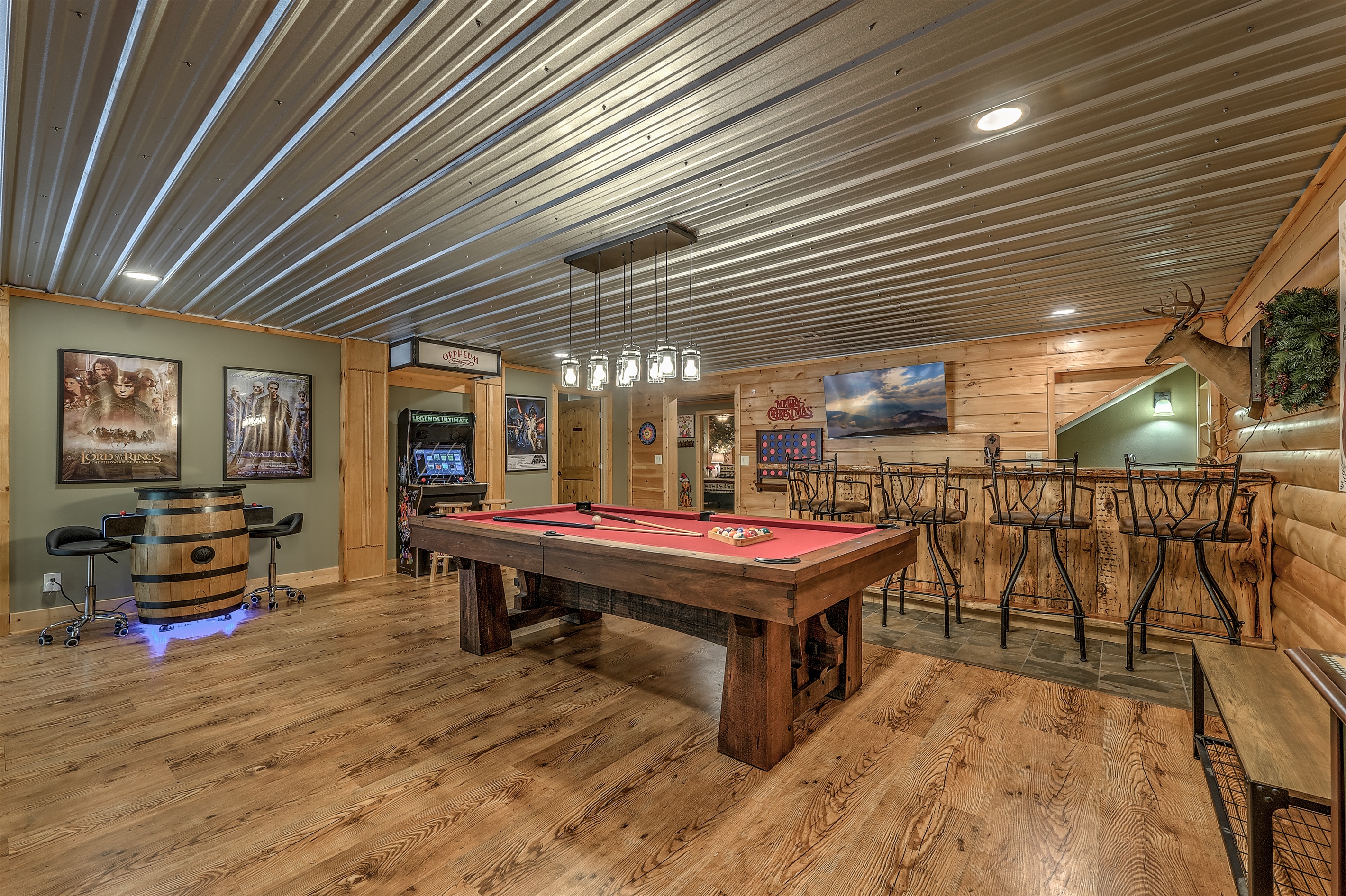 Basement Game area