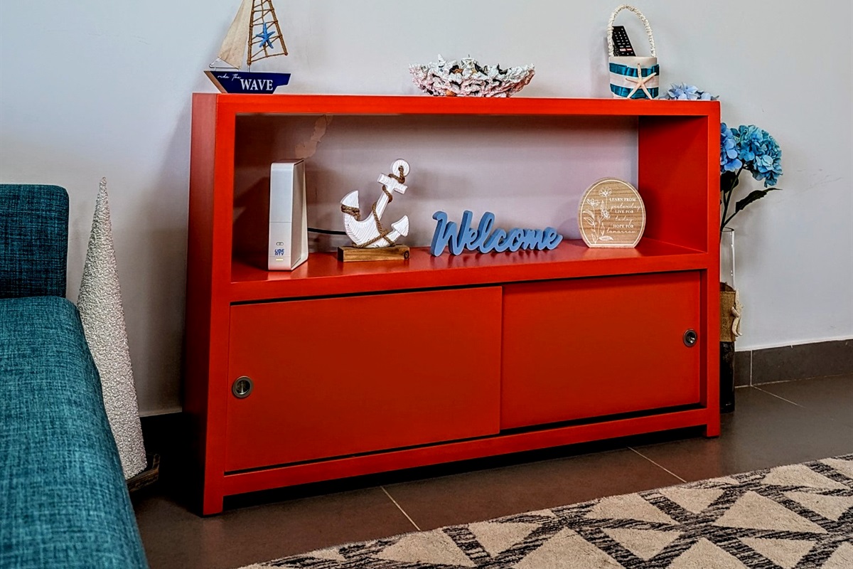 TV entertainment area