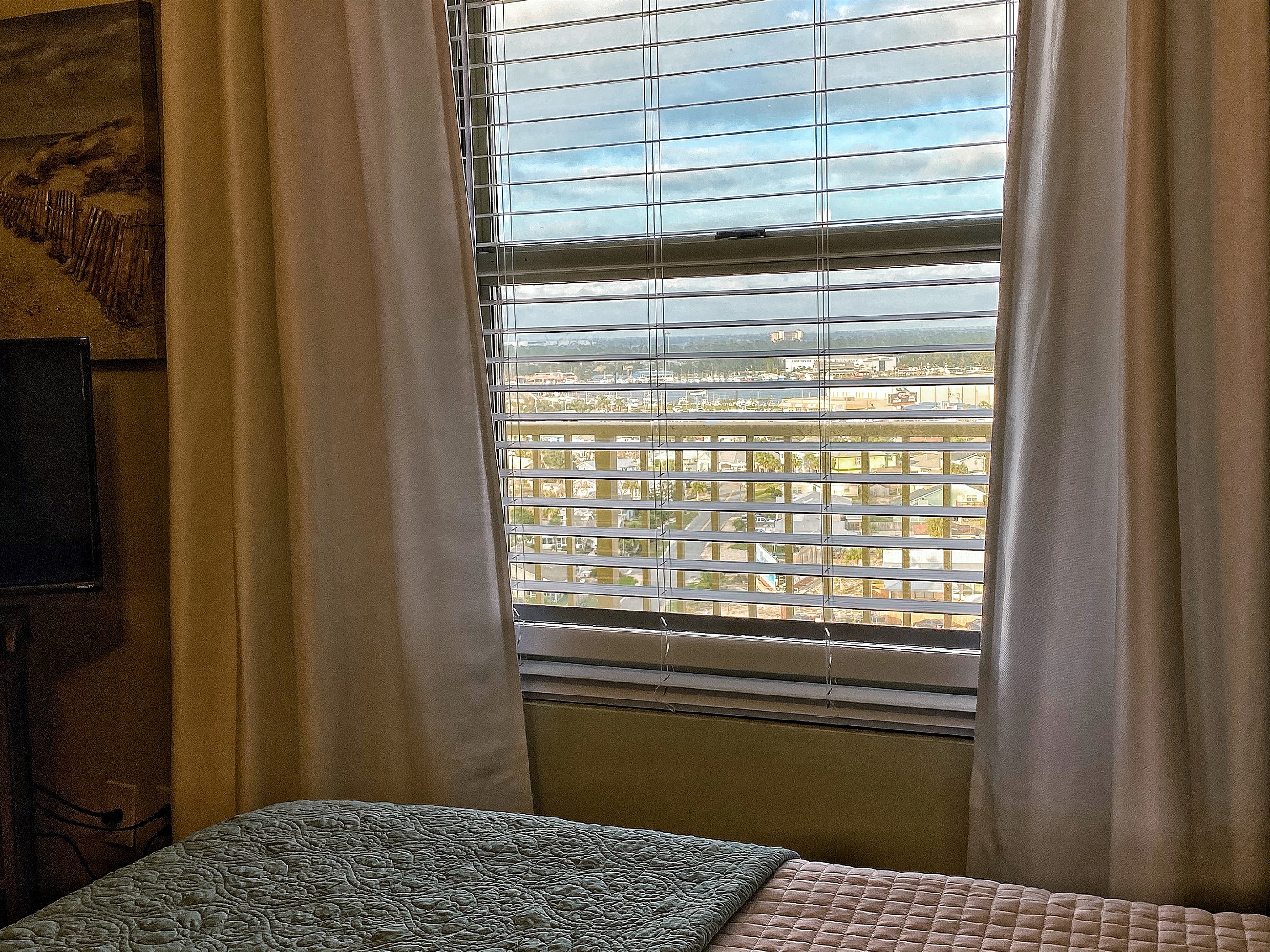 View from guest bedroom window
