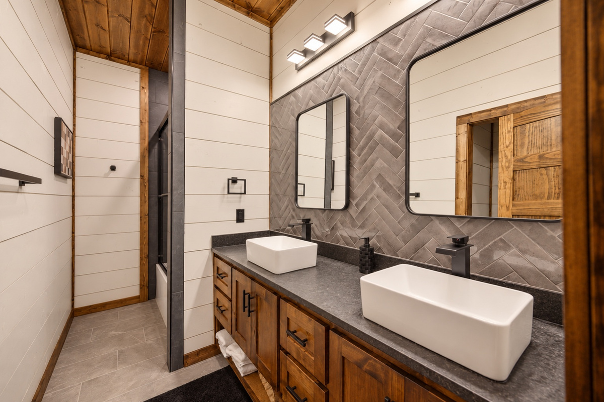 Make room for unrushed mornings and getting ready together.