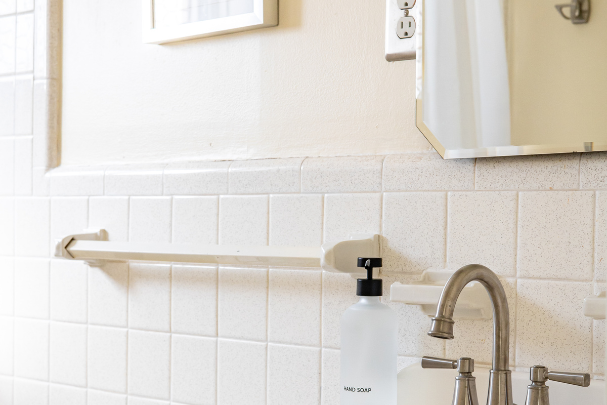 Hallway bathroom