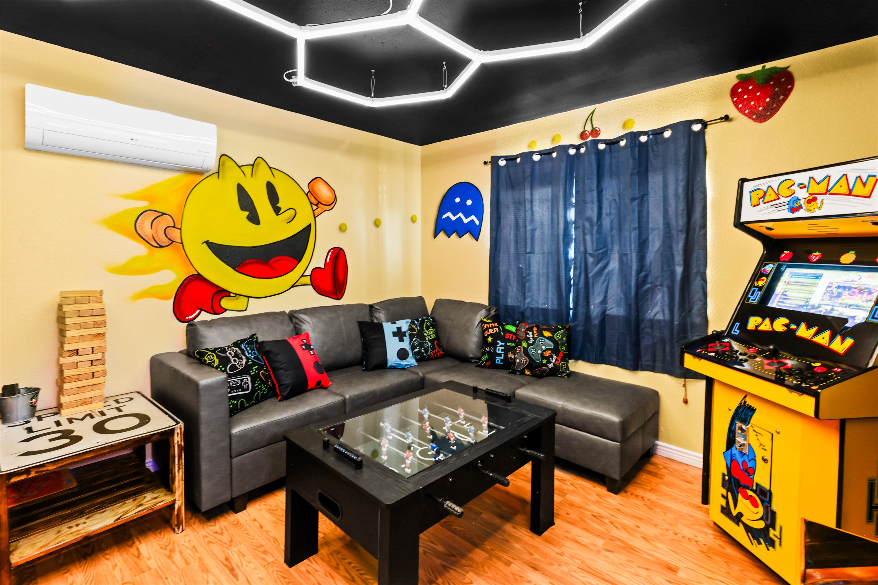 Game Room doubles as a 5th Bedroom.