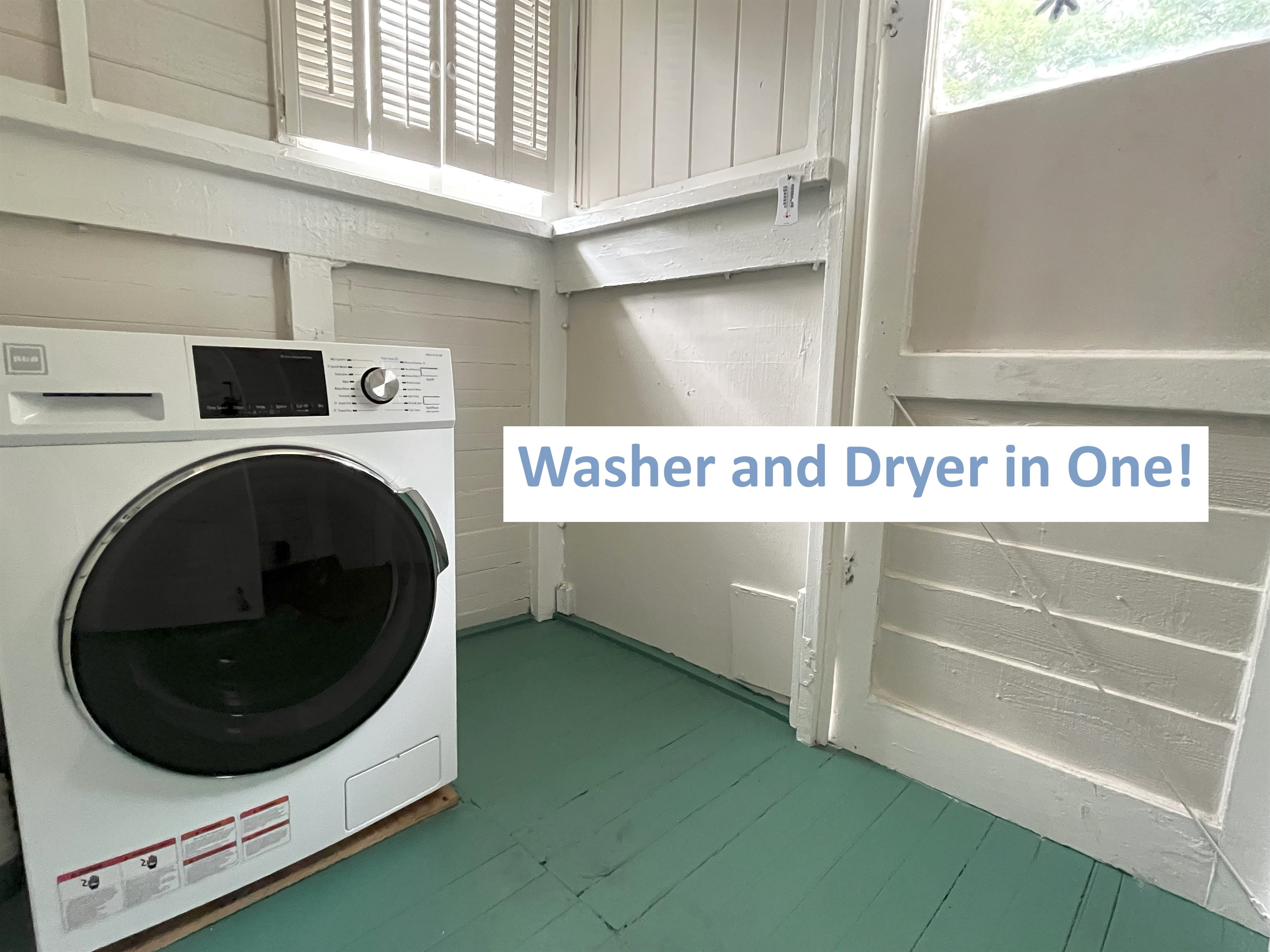 Washer and dryer in one!