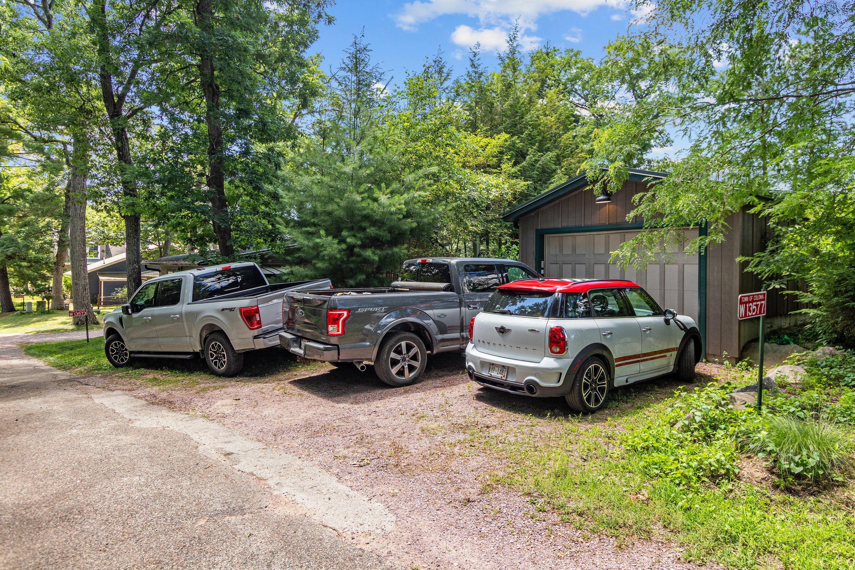 Convenient on-site parking is available for up to three vehicles during your stay.