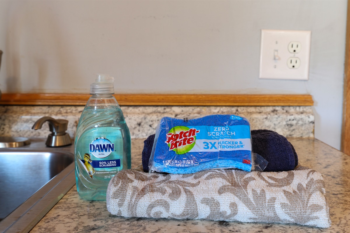 Cleaning supplies to get you started