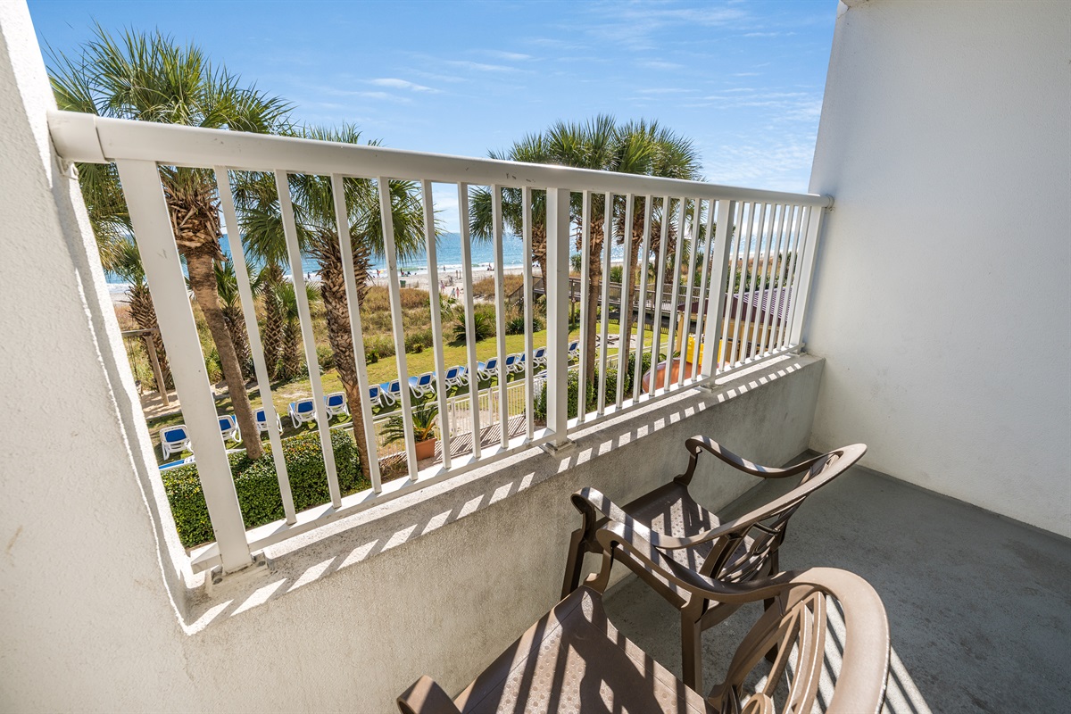 Amazing View from the Balcony!