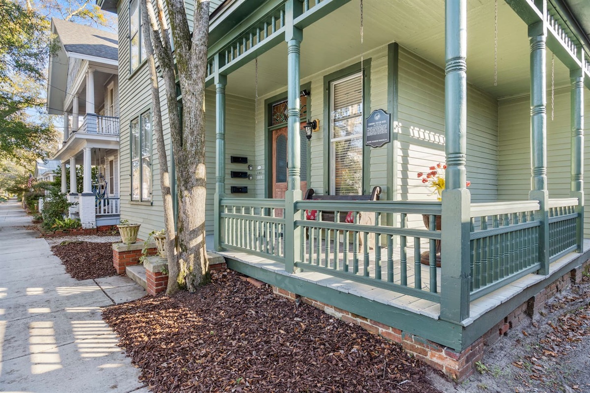 Steps from downtown Wilmington — the Riverwalk is a 10-minute walk from your front door