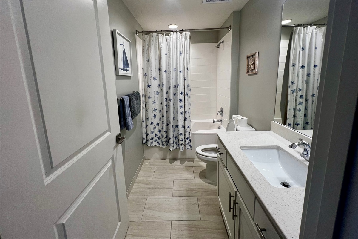 Next to hallway bunks