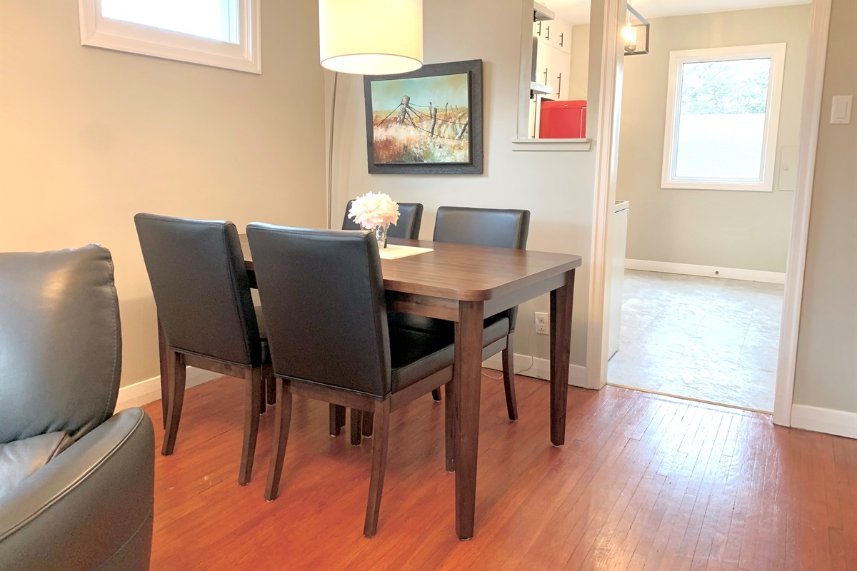 Cozy Kitchen Dining Nook | Breakfast, Coffee or Work-From-Home Space