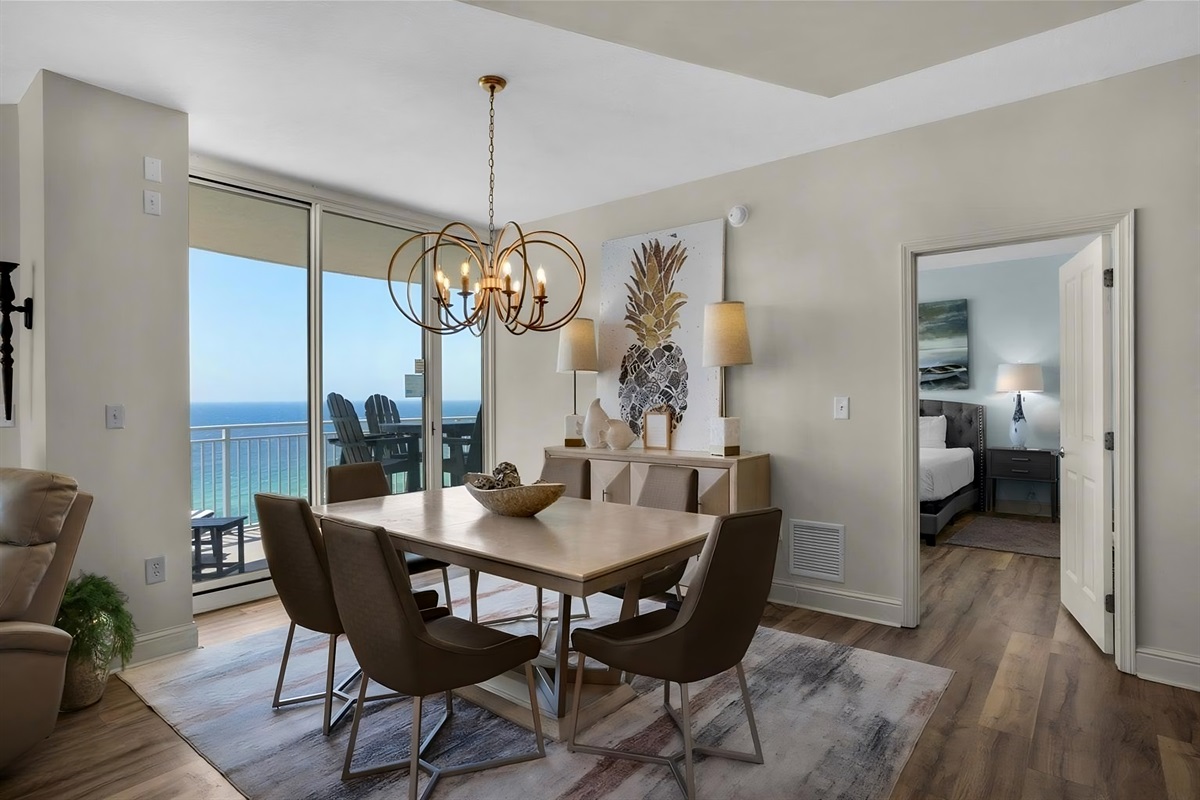 Gulf-Front Dining Room