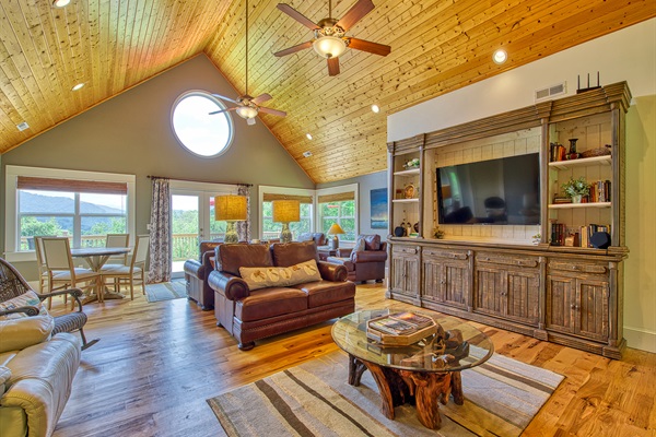 Great Room - Wool Rugs, Family Games & Puzzles in Shelves