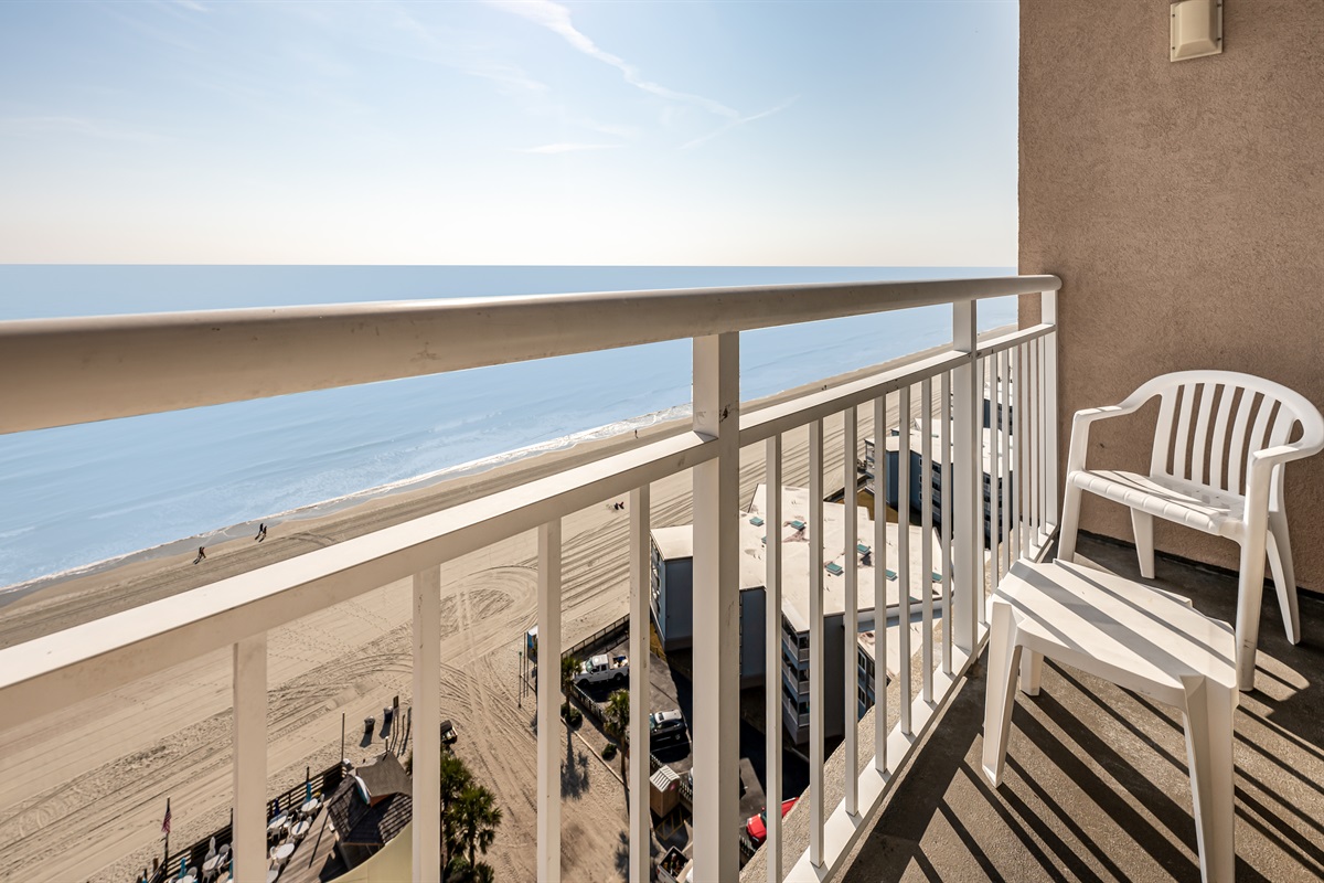 Amazing View from the Balcony!