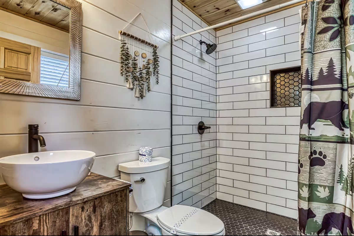 Main Level Full Bathroom