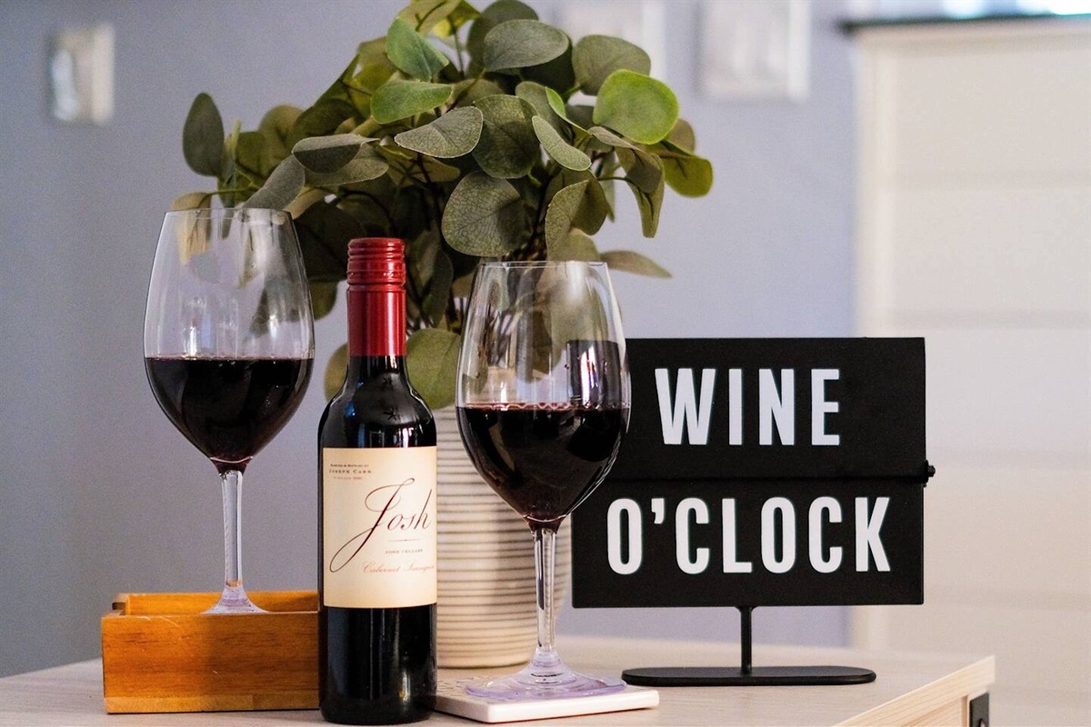 Grab your favorite wine and then kick back and relax! This home is perfect for your relaxing getaway.