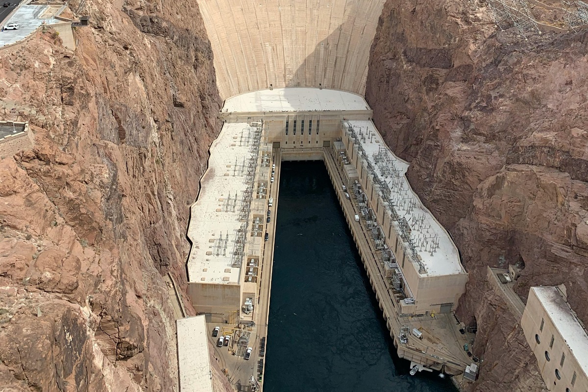 The majestic Hoover Dam. 25 Minute Drive.
