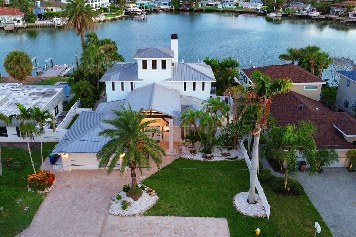 Coastal Manor is three floor waterfront luxury IRB style.